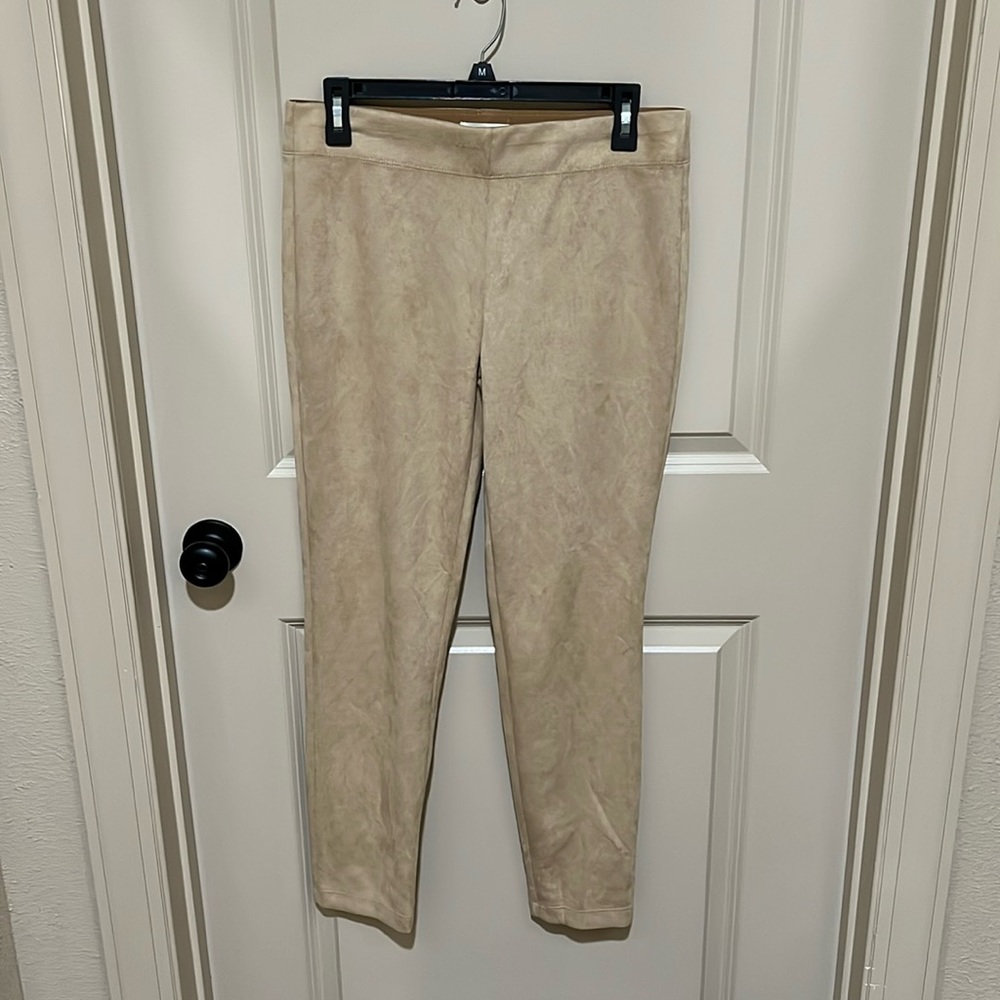 Max Studio Faux Suede Leggings. New with tags.